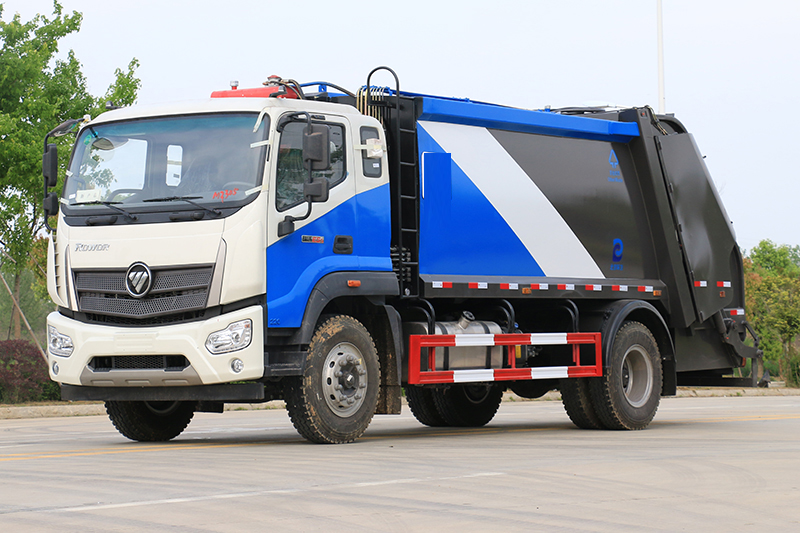 國六福田壓縮垃圾車(chē)