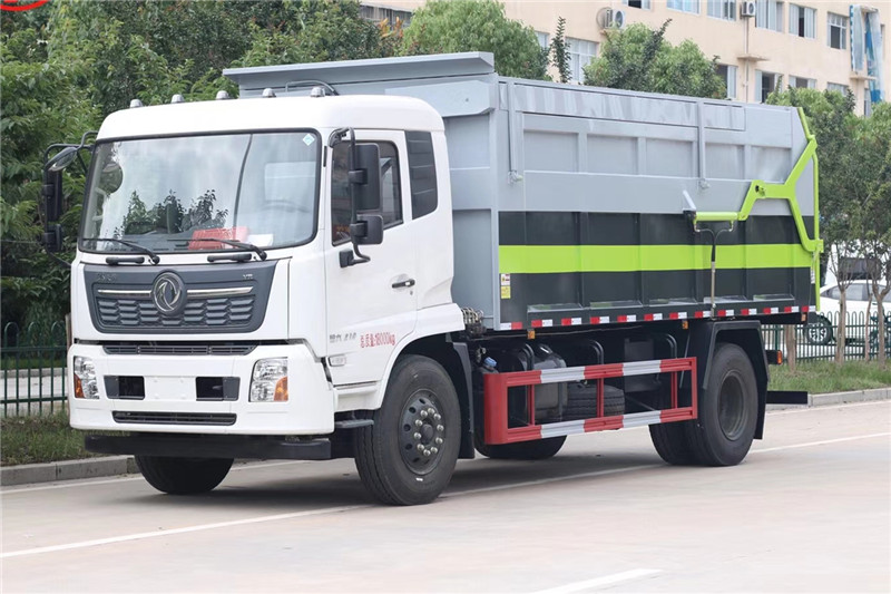 國六東風(fēng)天錦 15方對接垃圾車(chē)