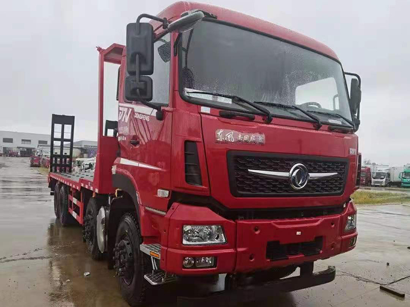 國六東風(fēng)D7V牌前四后八平板運輸車(chē)